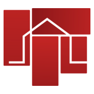 Construction Red Building Logo PNG Vector