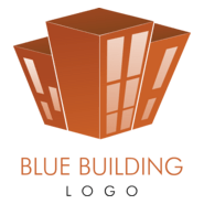Construction Red Building Logo PNG Vector