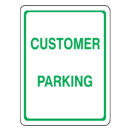 Customer parking Logo PNG Vector