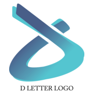 D Letter Design Logo PNG Vector