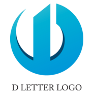 D Letter Idea Logo PNG Vector