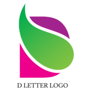 D Letter Logo PNG Vector
