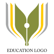 Design Sample Education Logo PNG Vector