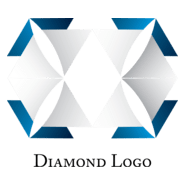 Diamond Design Logo PNG Vector