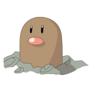Diglett Logo PNG Vector