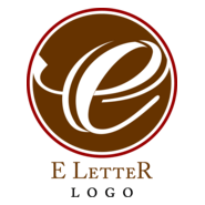 E Letter Logo PNG Vector