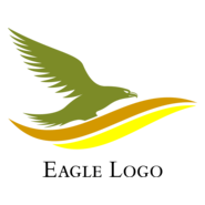 Eagle Bird Fashion Logo PNG Vector