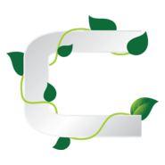 Eco Letter Logo PNG Vector