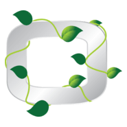 Eco Letter O Logo PNG Vector
