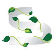 Eco Letter S Logo PNG Vector