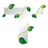 Eco Letter T Logo PNG Vector