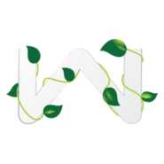 Eco Letter W Logo PNG Vector