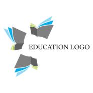 Education Book School Logo PNG Vector