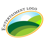 Entertainment Green Forest Logo PNG Vector