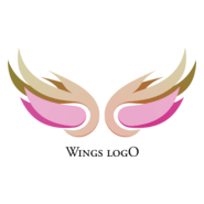 Fashion Eagle Wings Logo PNG Vector