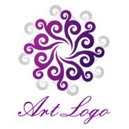 Fashion Rangoli Colour Logo PNG Vector