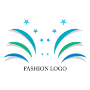 Fashion Star Logo PNG Vector