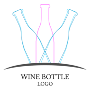 Food Drink Wine Cup Logo PNG Vector