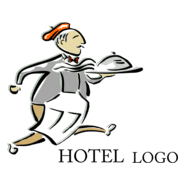 Food Hotel Restaurant Cheif Logo PNG Vector