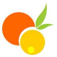 Food Orange Logo PNG Vector