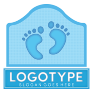 Footprints Logo PNG Vector