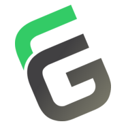 G E Letter Logo PNG Vector