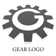 G Gear Letter Logo PNG Vector