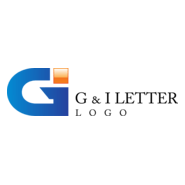 G I Letter Logo PNG Vector