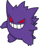 Gengar Logo PNG Vector