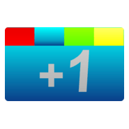 Google +1 button Logo PNG Vector