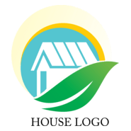 Green House Logo PNG Vector