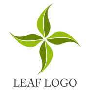 Green Leaf Nature Logo PNG Vector