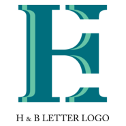 H B Letter Logo PNG Vector