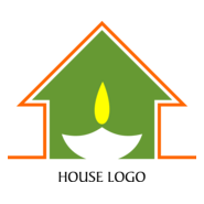 Home Lamp Education Logo PNG Vector