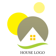 House Building Logo PNG Vector