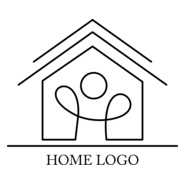 House Design Logo PNG Vector