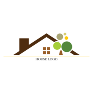 House Idea Logo PNG Vector
