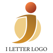 I Alphabet Logo PNG Vector