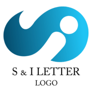 I S Letter Logo PNG Vector