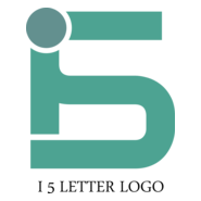 I5 Letter Logo PNG Vector