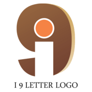 I9 Letter Logo PNG Vector