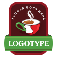 Italian Coffee Logo PNG Vector