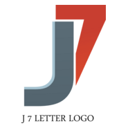 J7 Letter Logo PNG Vector