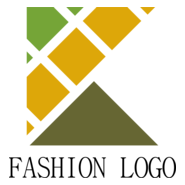 K Fashion Letter Logo PNG Vector