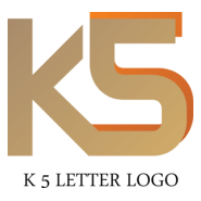 K5 Letter Logo PNG Vector