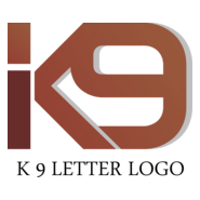 K9 Letter Logo PNG Vector