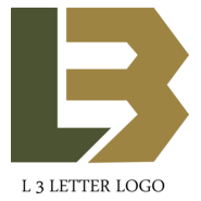 L3 Letter Logo PNG Vector