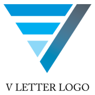 Letter V Design Logo PNG Vector