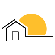 Line Buildings Logo PNG Vector