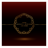 Luxury Label Design Logo PNG Vector